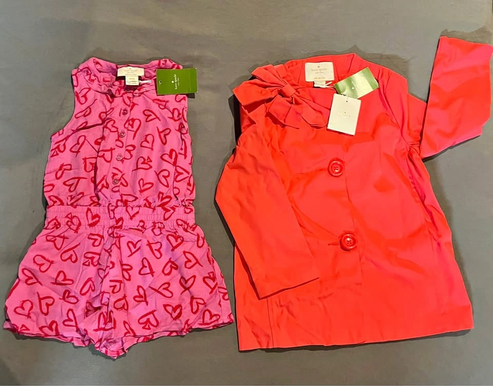 Kate Spade Girls Romper (4y) & Jacket (5y)