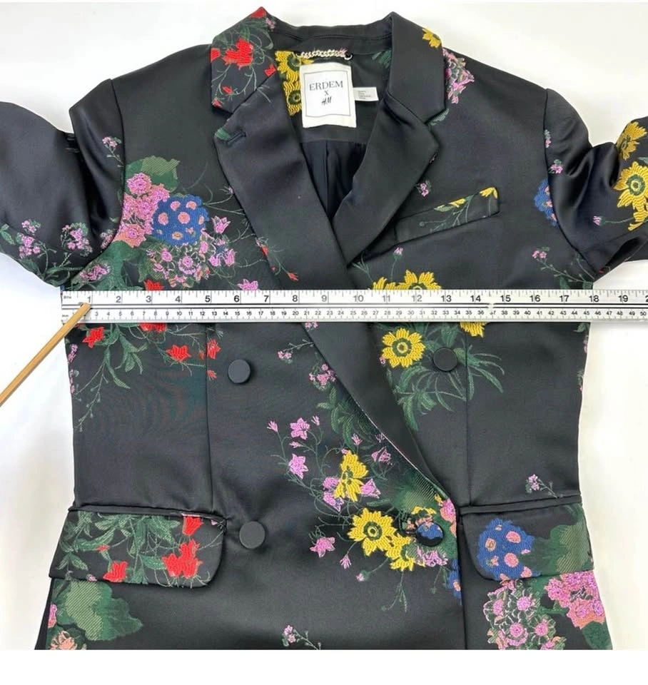 Erdem x H&M Brocade Limited Edition Blazer- size 6 - photo 3