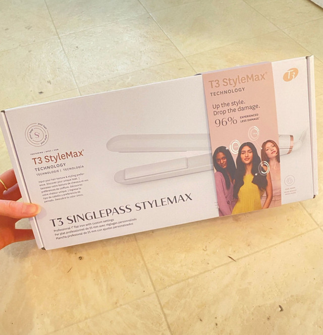 T3 singlepass stylemax flat iron straightener curling - photo 4