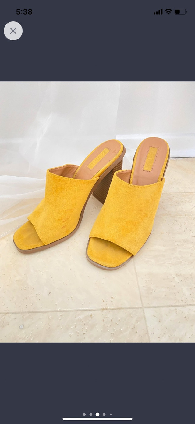 Mules chunky heels 7.5 - photo 2