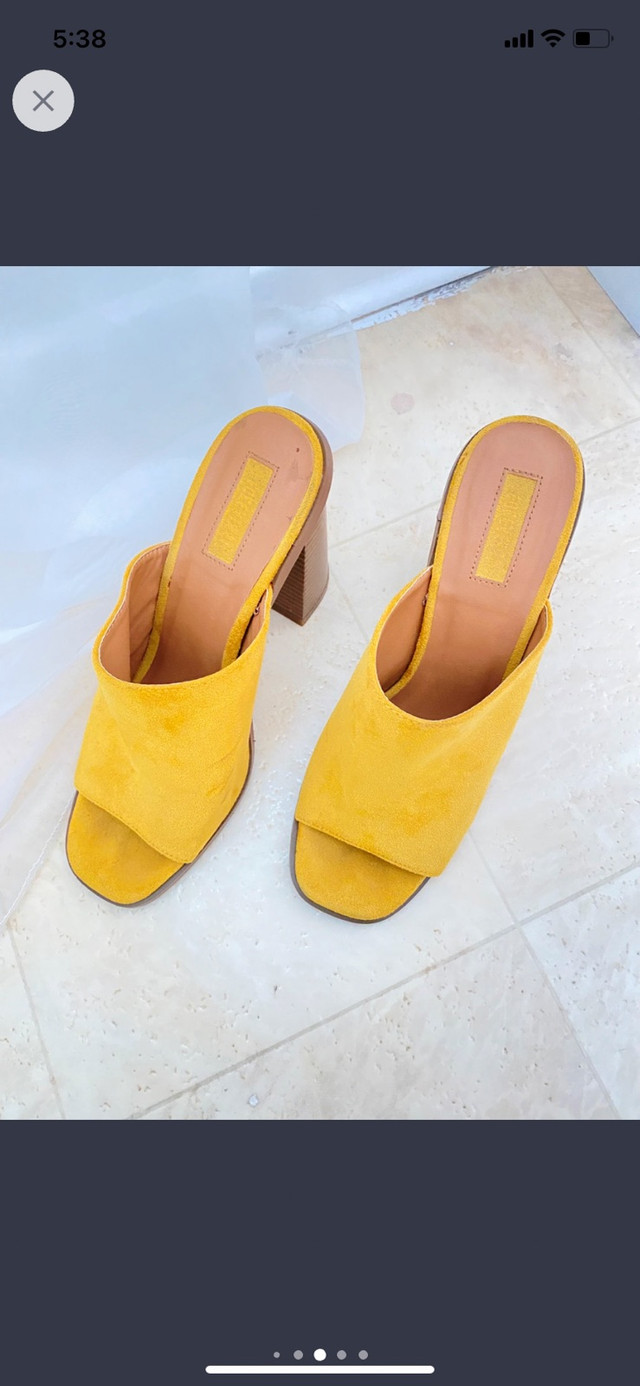 Mules chunky heels 7.5 - photo 3