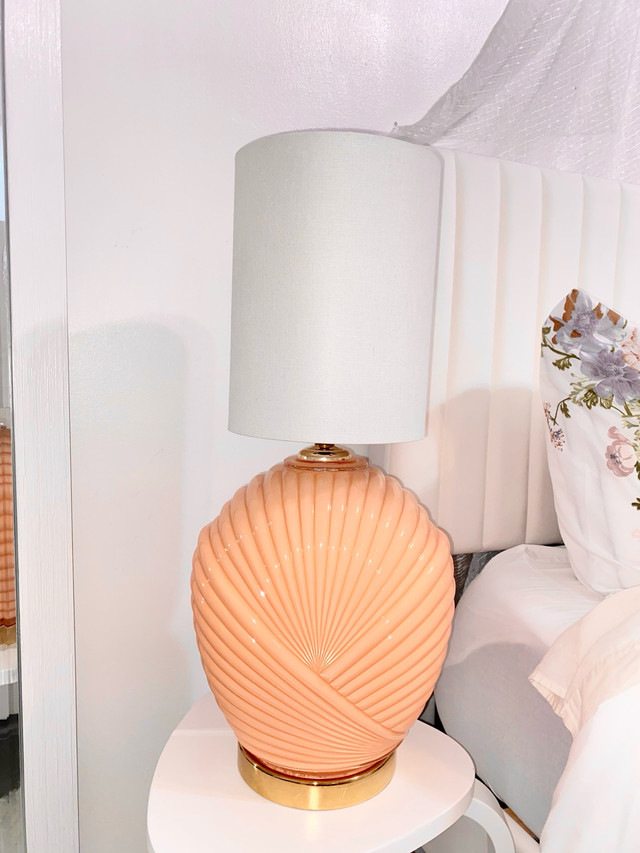 Pink Antique lamp