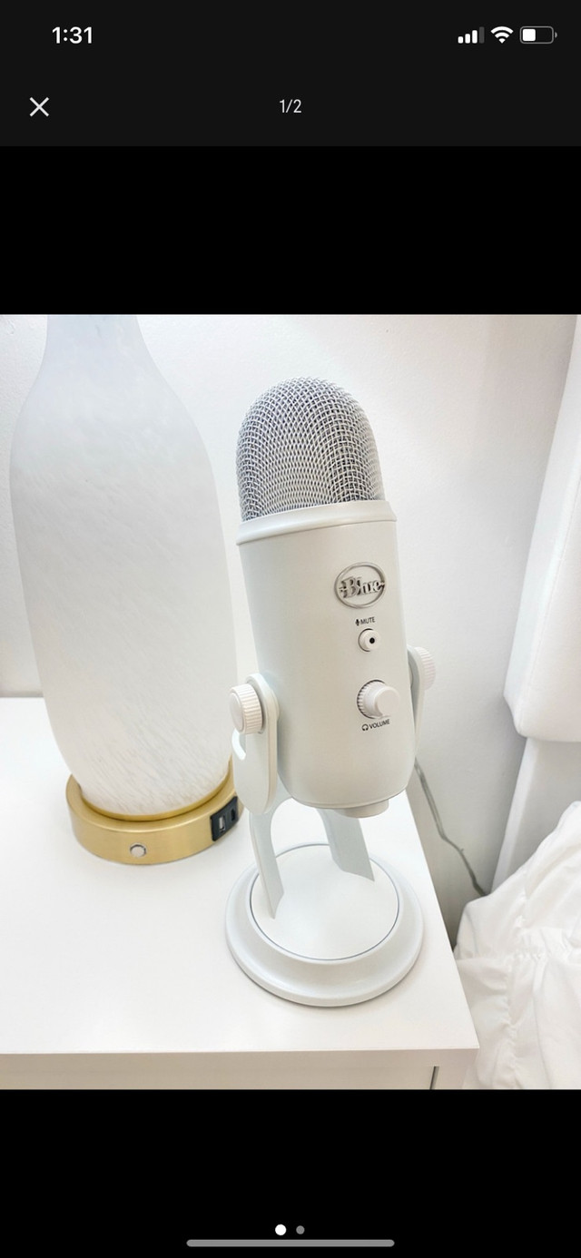 Brand new blue yeti microphone