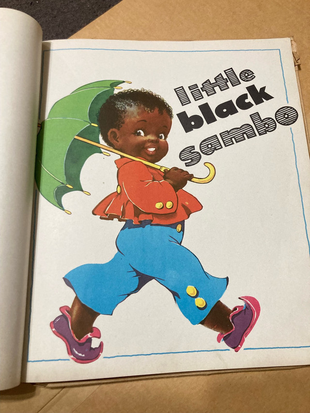 Vintage Little Black Sambo story book - photo 2