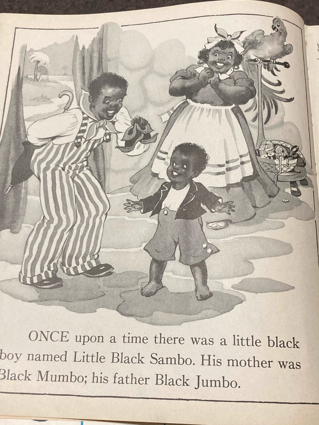 Vintage Little Black Sambo story book - photo 5