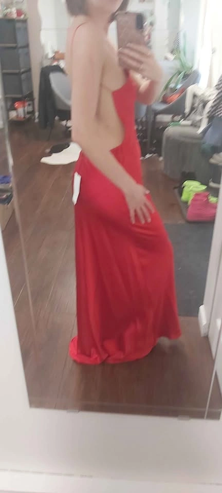 NEW satin dress ZARA size S - photo 5