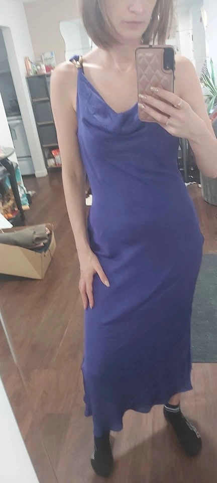 NEW satin dress ZARA size xs/s - photo 4