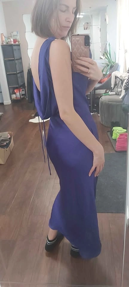 NEW satin dress ZARA size xs/s - photo 5