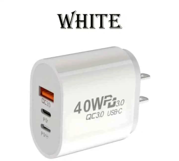 40W USB-C Fast Charger – Multi-Port Charging Station - photo 4