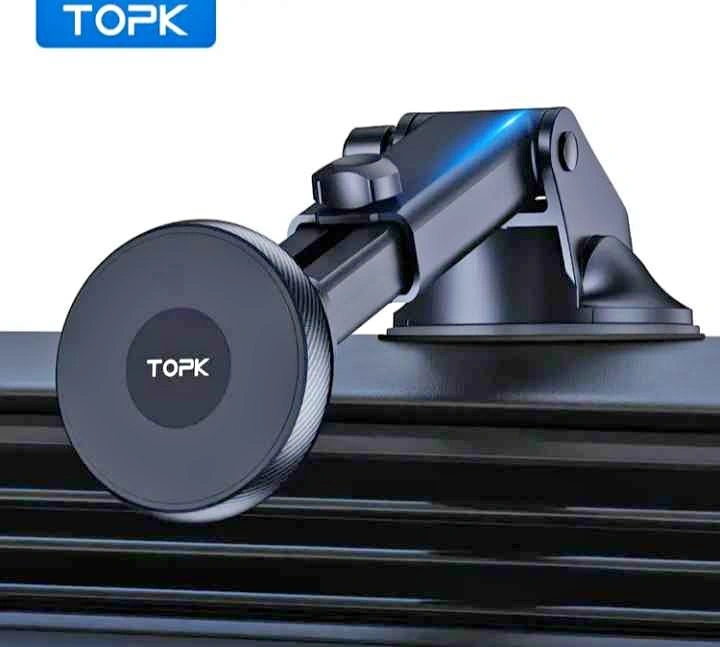 TOPK D48X Magnetic Car Phone Holder – Only $25