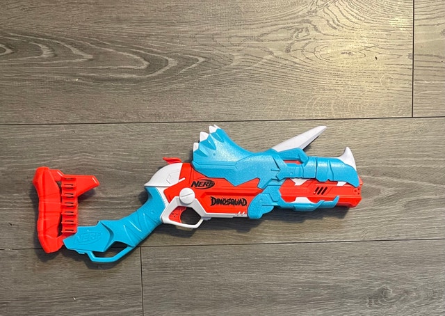 Nerf DinoSquad Blaster ( No Bullets )