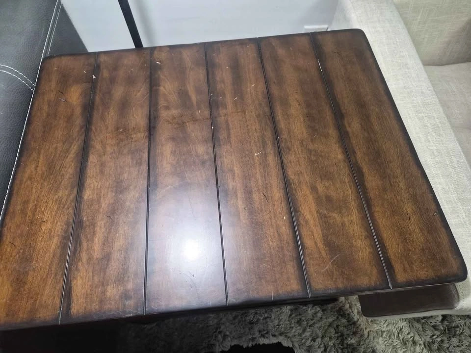 Wellington 46" Coffee Table with 2 End Tables - Walnut - photo 4