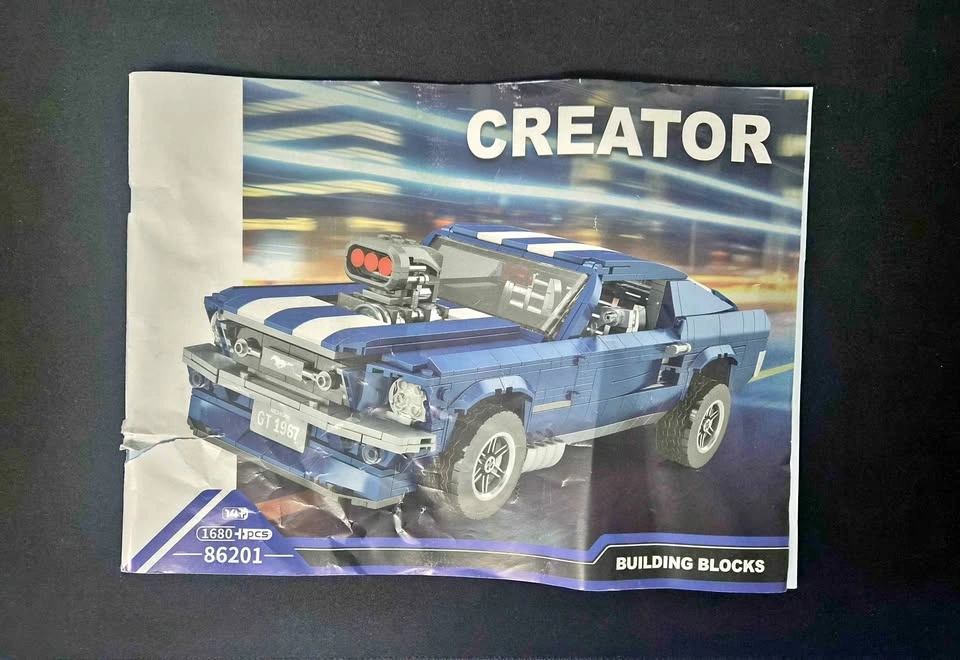 1:10 Sports GTRS Building Block Car - Lego Compatible - Creator