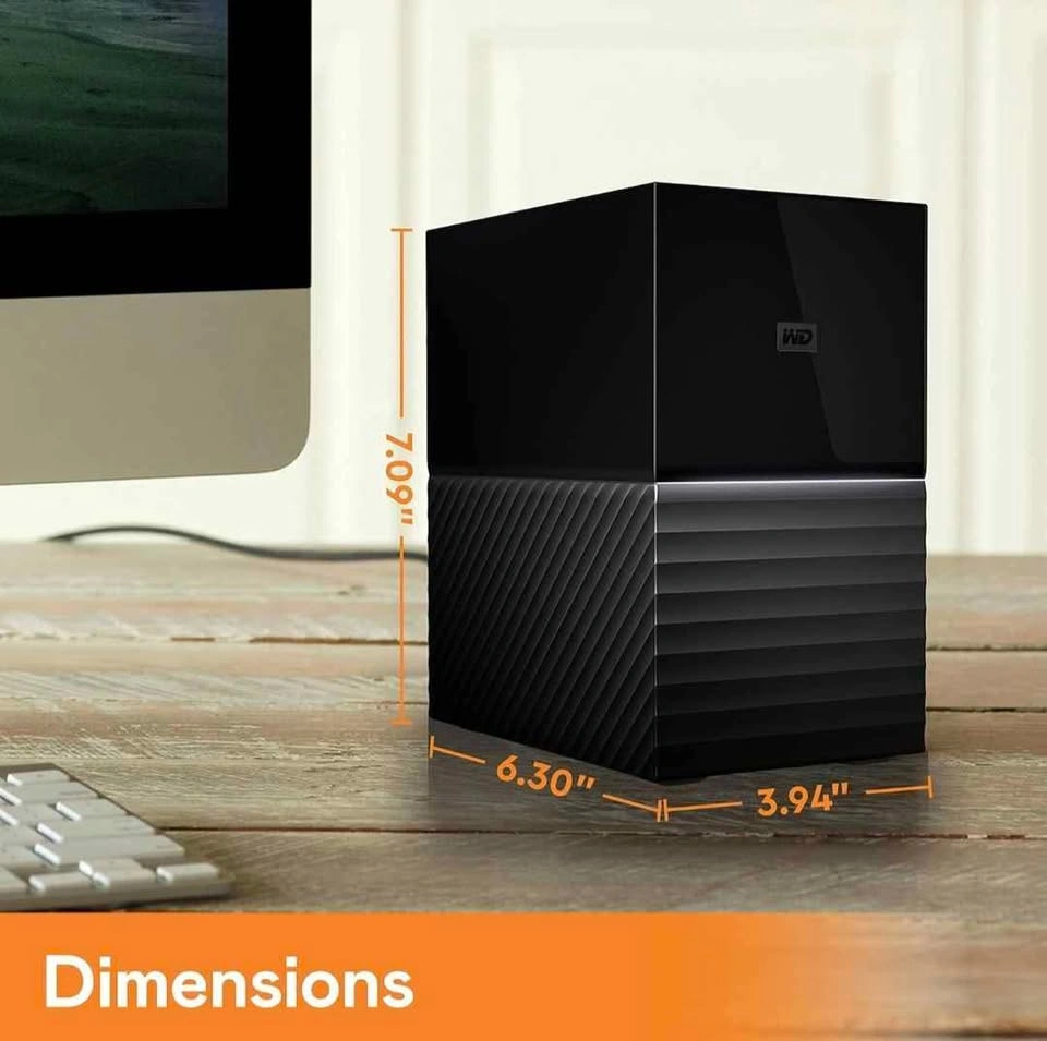 Western Digital 16TB My Book Duo External Hard Drive - photo 2