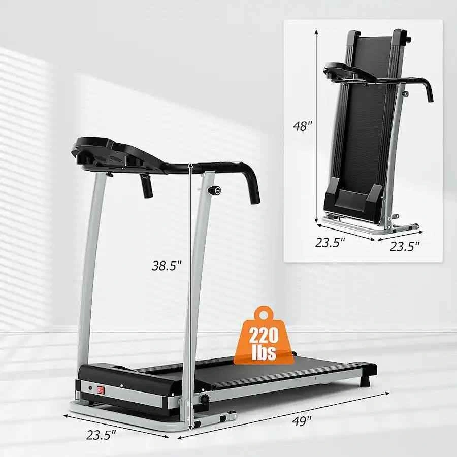 2 HP Folding Treadmill w/ 12 Programs - photo 3