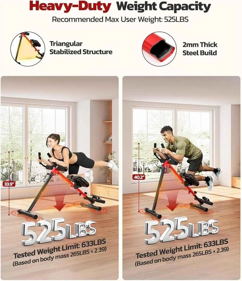2 in 1 Ab & Rowing Machine for Home - photo 2