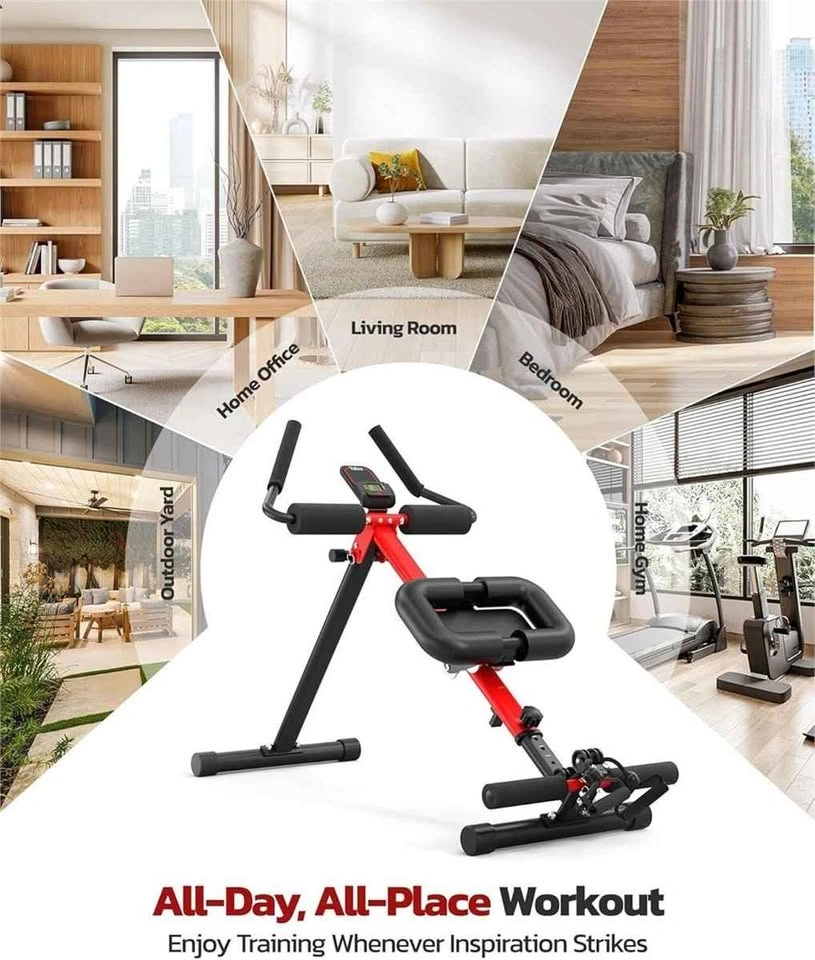 2 in 1 Ab & Rowing Machine for Home - photo 4