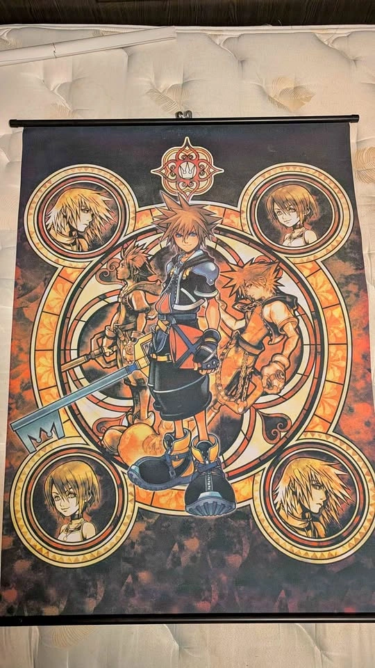Kingdom Hearts Wall Scroll