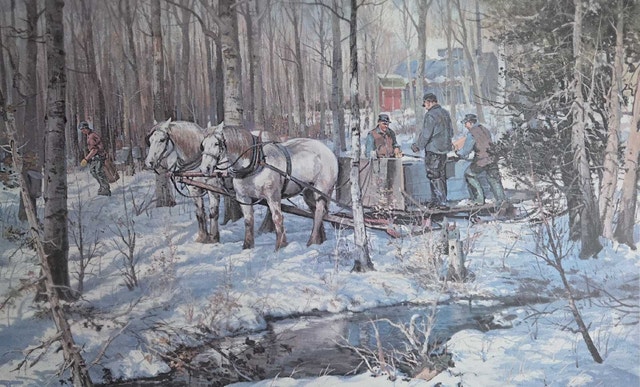 Large vintage frame, Peter Etril Snyder - photo 5