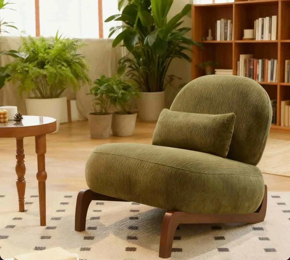 BNIB The Ultimate Cozy Corner: Modern Velvet Accent Chair - photo 2