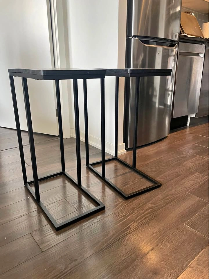 Two side tables