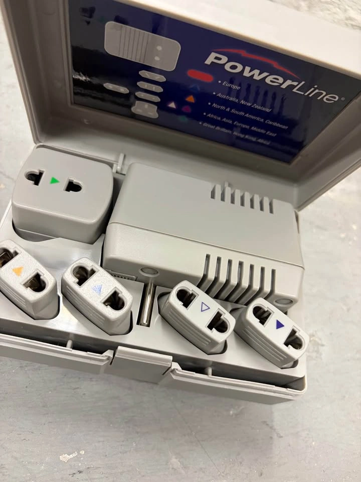 PowerLine Travel Voltage Converter & Plug Adapter Set - photo 2
