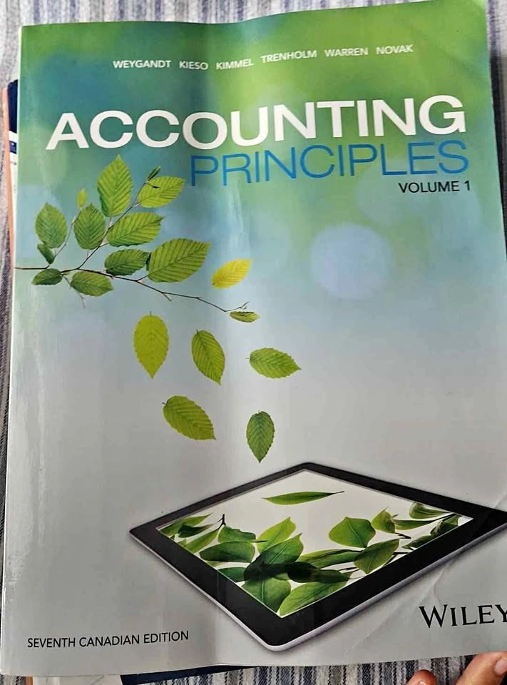 Accounting principles volume 1