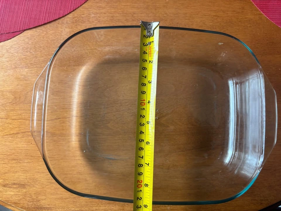 Pyrex Glass Baking Dish with Lid 12x8 inch - photo 3