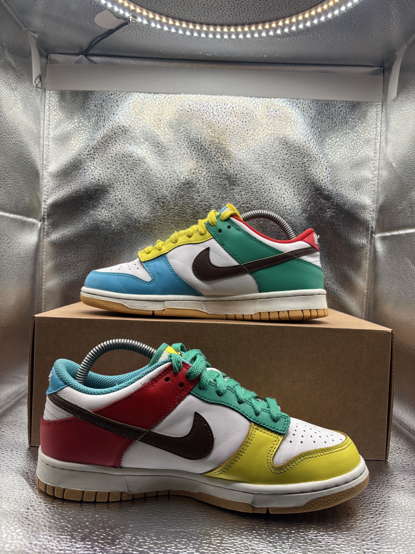 Nike Dunk Low Free 99 White GS - photo 5