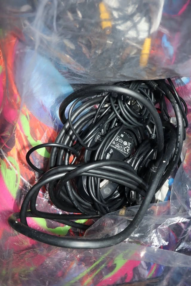 Bags of computer wire and etc - photo 3