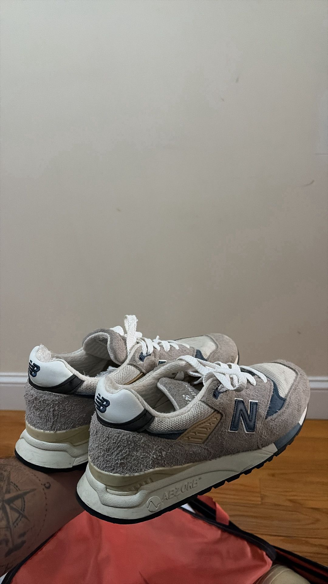 New Balance 998 Made in USA Grey Day