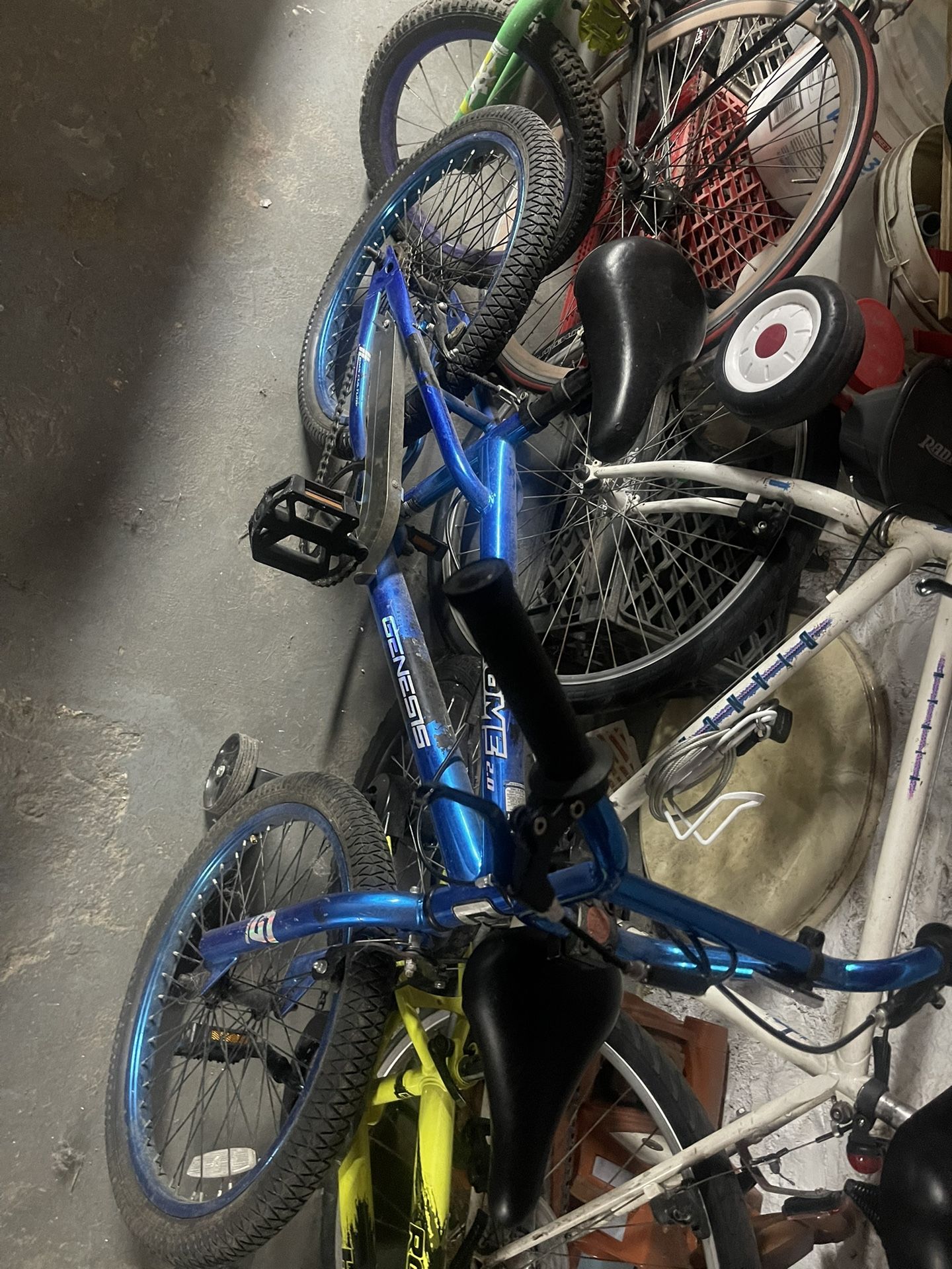 Kids Blue Bike