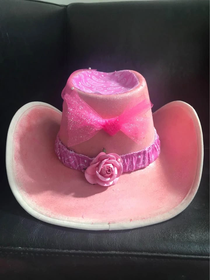 Unique Handmade Barbie-Inspired Cowboy Hats - photo 4