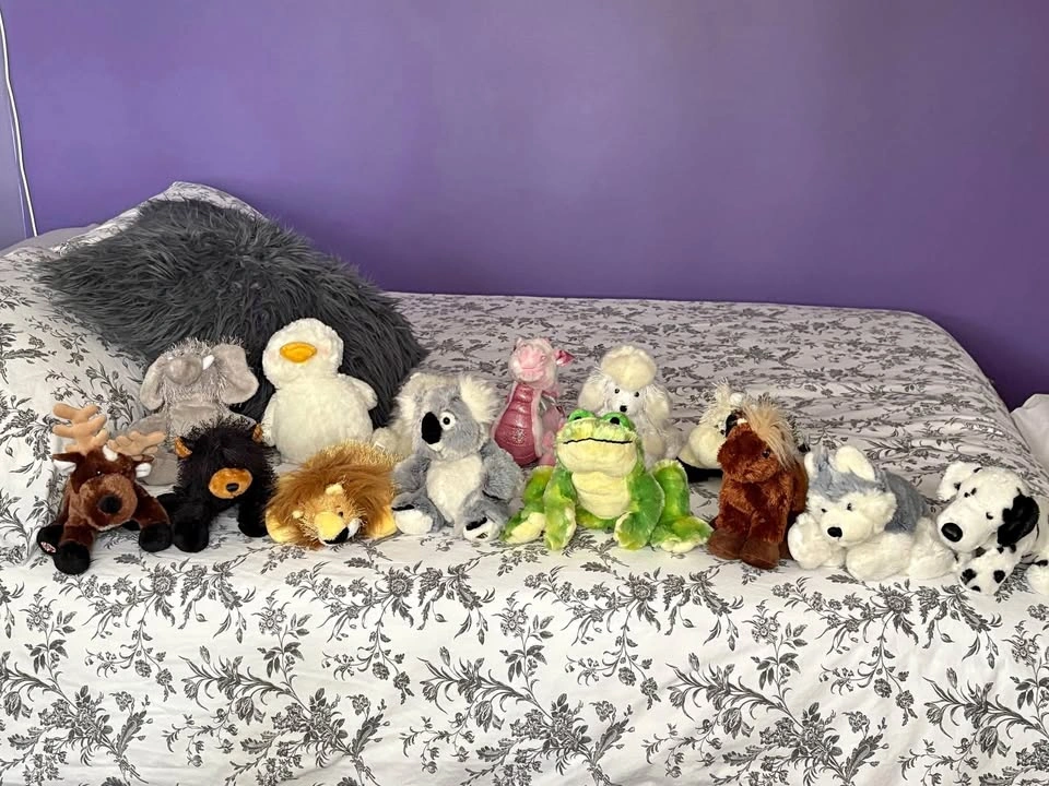 Vintage Ganz Webkins Stuffed Assorted Animals Lot