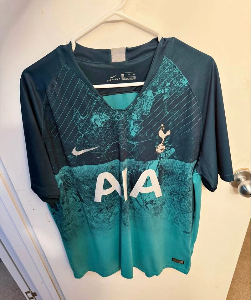 Tottenham Hotspur F.C. Soccer Jersey - Green, Size XL (fits L)