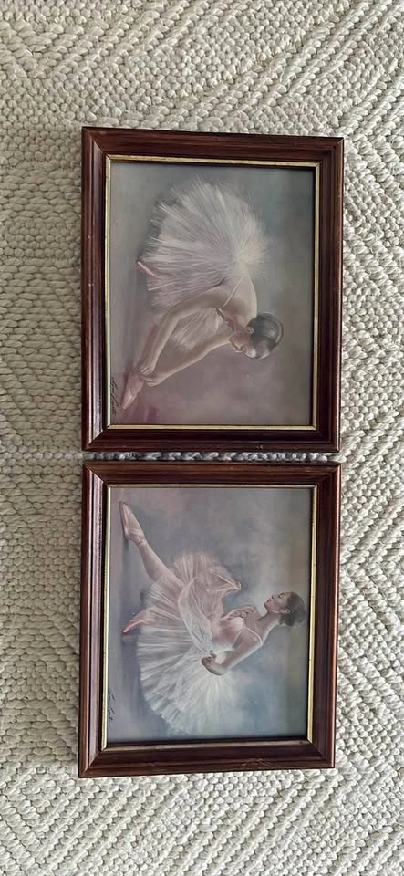 8x10” Ballerina Prints by Lynn Lupetti x 2