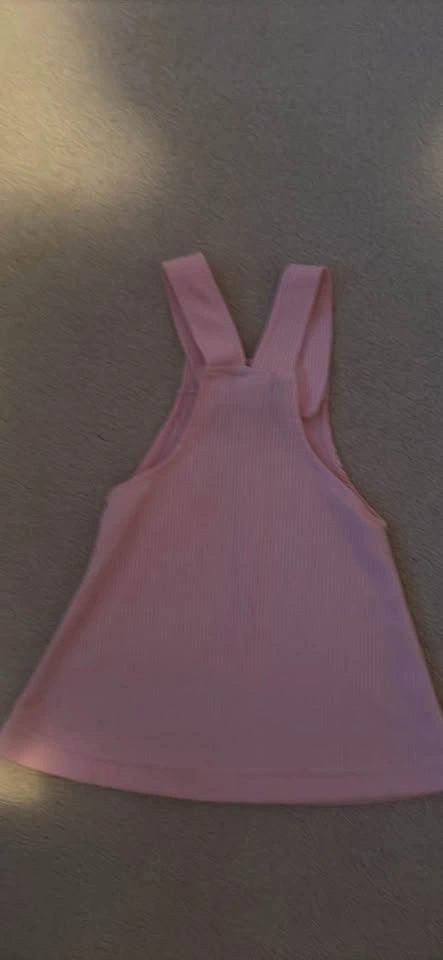 Pink Overall Cat Themed Dress Size 4 - photo 2