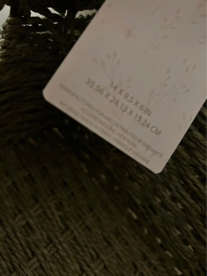Storage basket with tag - photo 4