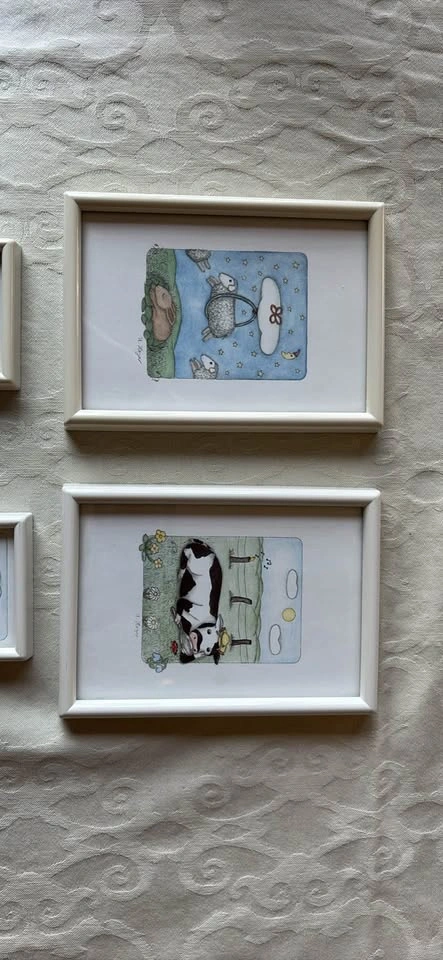 Set of 6 Nursery Rhyme Pictures for Nursery/Child's Room - photo 2