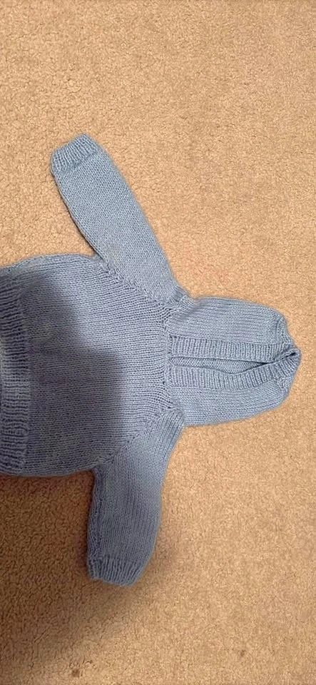 Knit Baby Sweater (0-6 months)