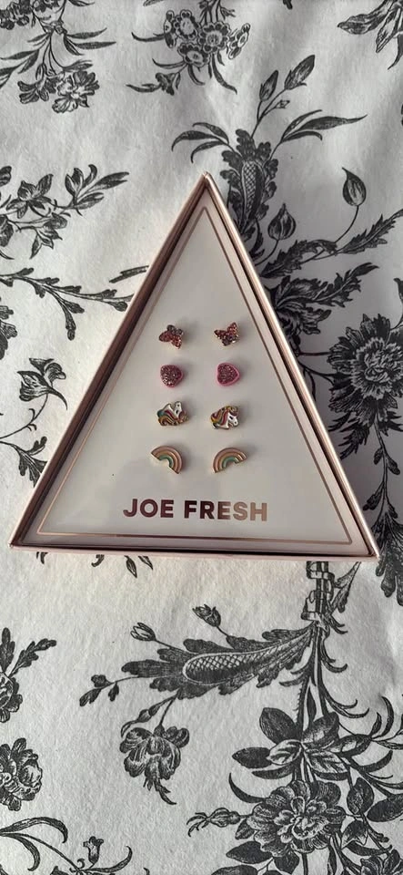 Pierced Earrings 4 Pair Brand New in box