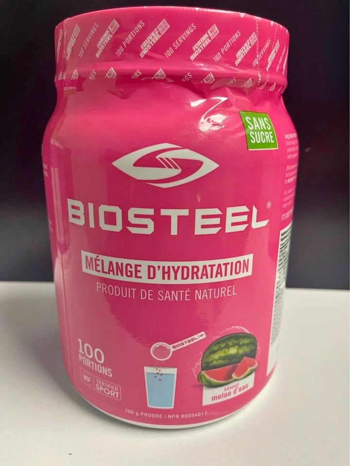 Biosteel Hydration Mix Watermelon 100 Servings Sugar Free