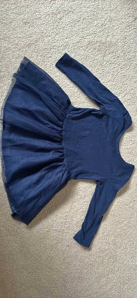 Blue Dress with Tutu 18-24 months