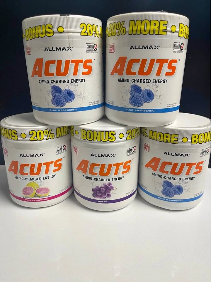 ALLMAX ACUTS Energy Supplement - 5 Tubs