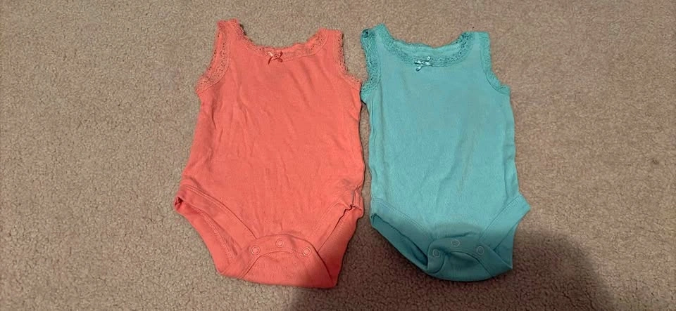 Baby Onesie (0-3 months) x2 pack