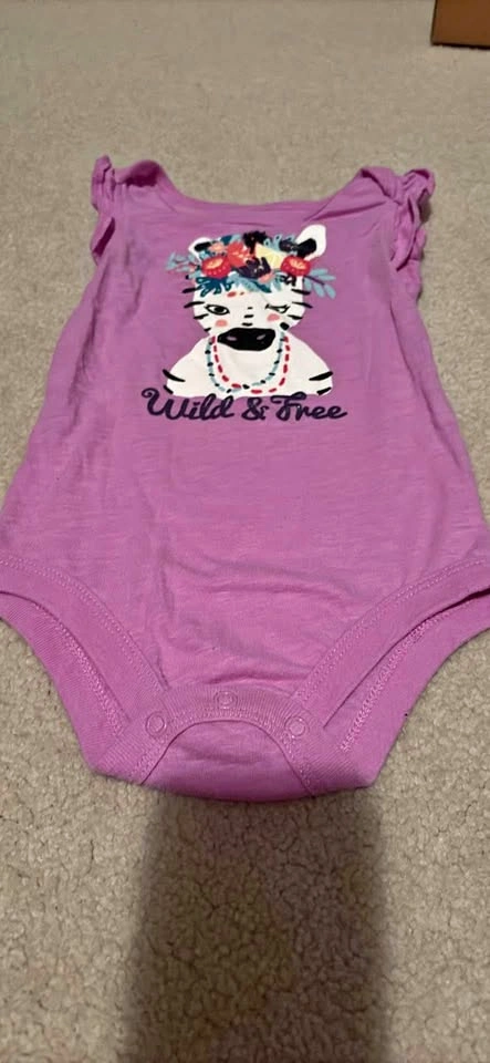 18-24 Month Onesie with Ruffled Sleeves