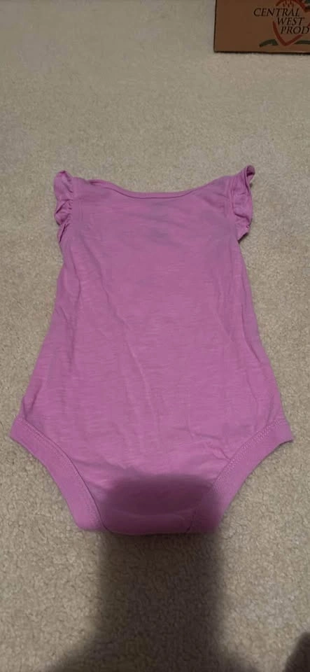18-24 Month Onesie with Ruffled Sleeves - photo 3