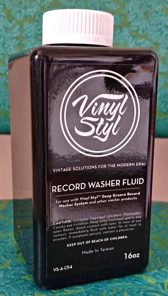 Vinyl Styl Record Washer Fluid (16oz) - New, unopened!