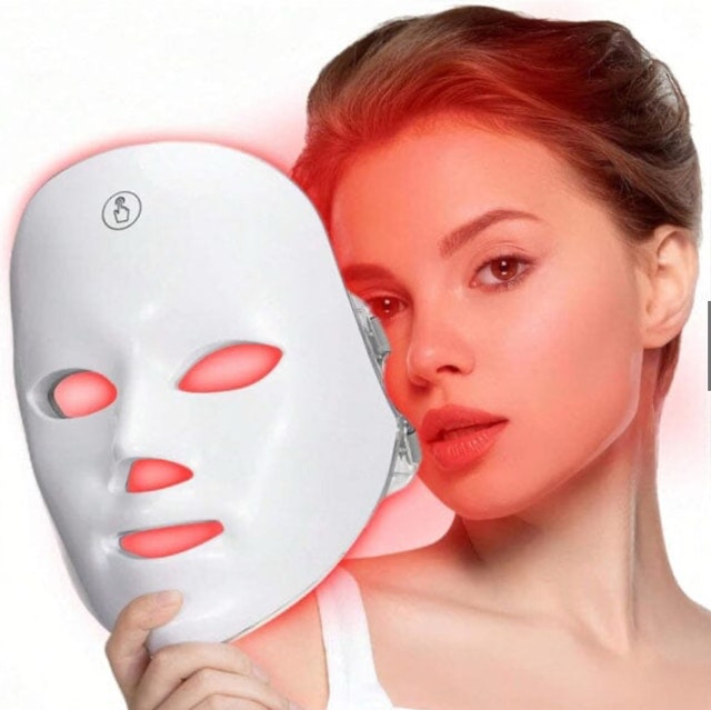 New Red Light Therapy Face Mask LED BeautyDevice - 7-Color - photo 2