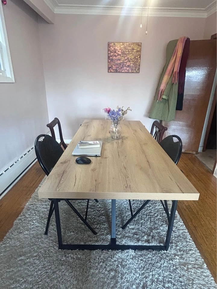 Structube ARDA Dark Oak Dining Table - Seats 6 - photo 2